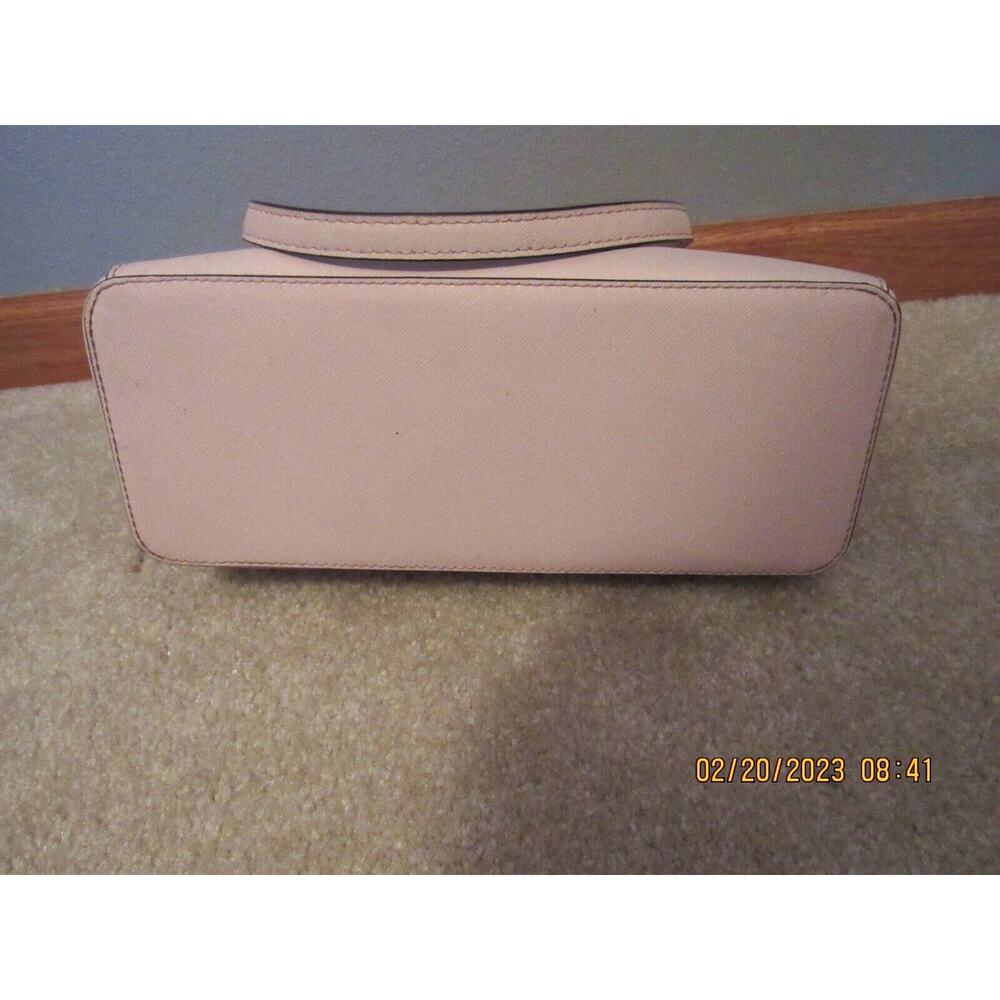 Michael Kors Marilyn Medium Saffiano Leather Tote Bag - Pastel Pink - Picture 5 of 5